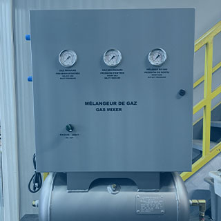 Système de mélange de gaz