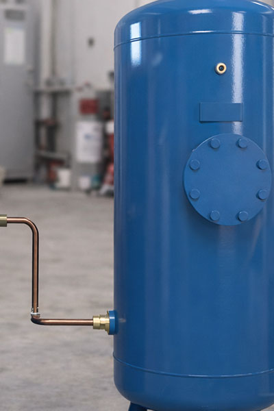 Un conteneur de gaz.